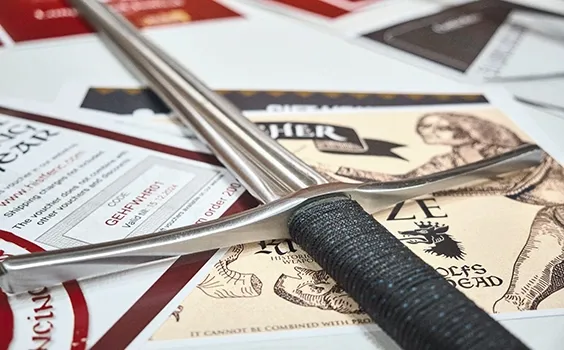 Sword and diplomas from Wolf's Head tournament