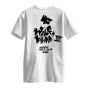 Wolf's Head 2026 T-shirt, back